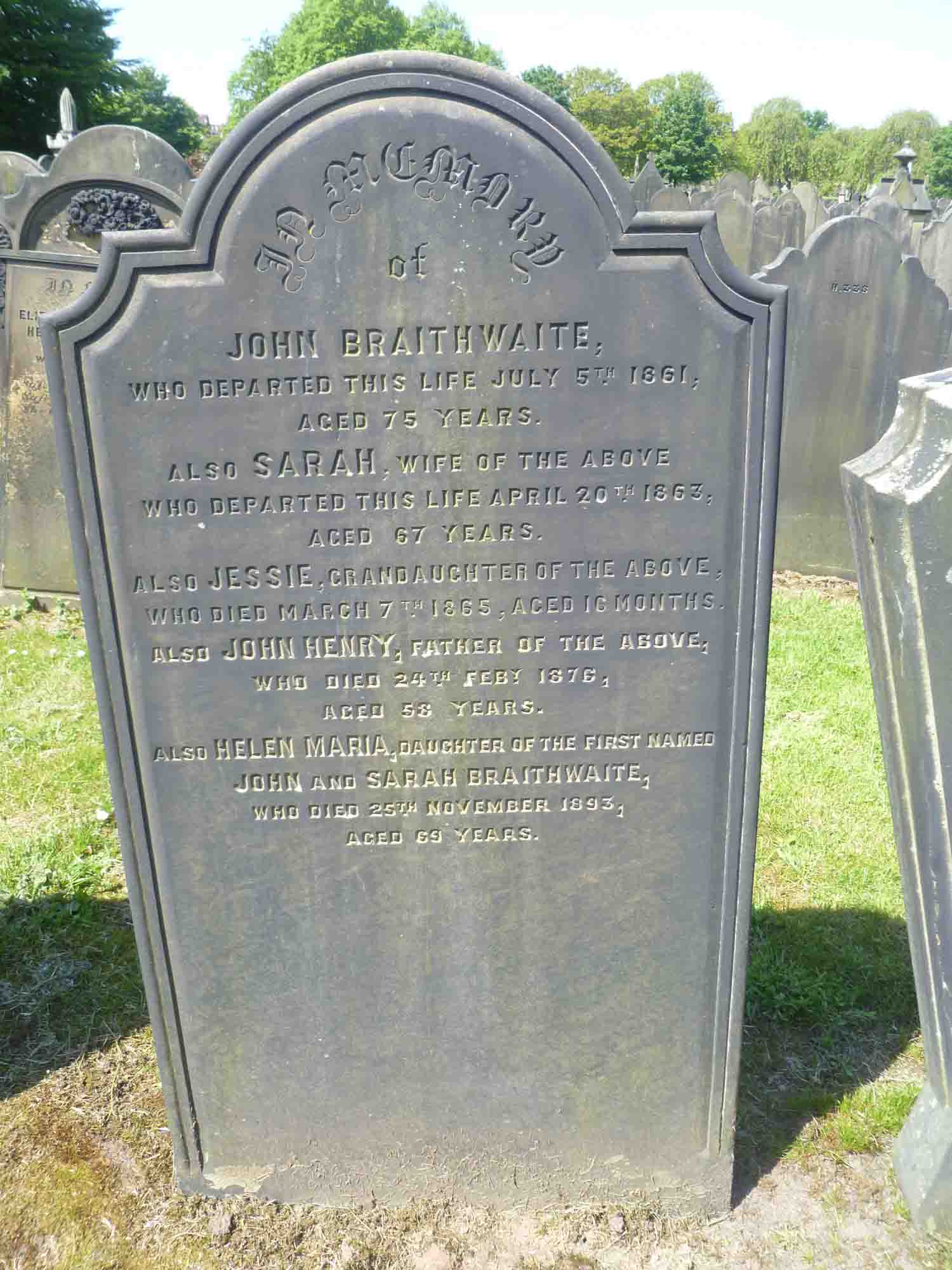 Braithwaite (H Left 257)